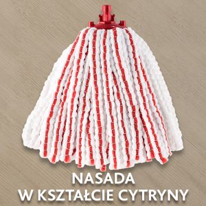 Mop sznurkowy Vileda Microfibre & Power - Główka w kształcie cytryny