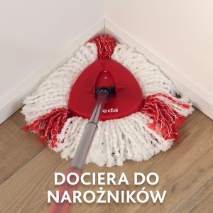 Mop obrotowy Vileda Turbo - Dociera do narożników