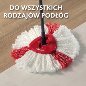 Wkład do mopa obrotowego Vileda Turbo 2w1 2szt. - Do wszystkich rodzajów podłóg