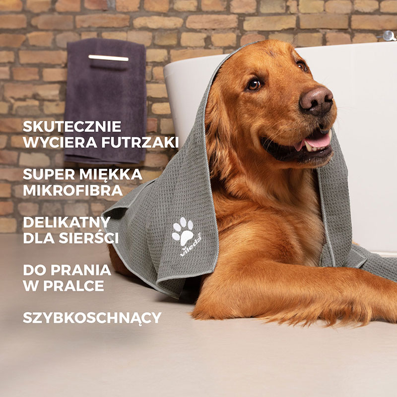 Ręcznik z mikrofibry dla zwierząt Vileda Pet Pro XL