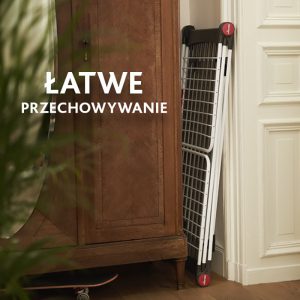 Suszarka na pranie Vileda Soft Care -  Łatwe przechowywanie 