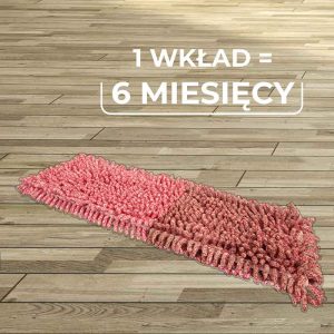 Wkład do mopa Mop do sierści i włosów Vileda Pet Pro -  1 wkład = 6 miesięcy 