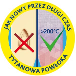 Pokrowiec na deskę Vileda Diamond -  Bez przypaleń i żołtych śladów 